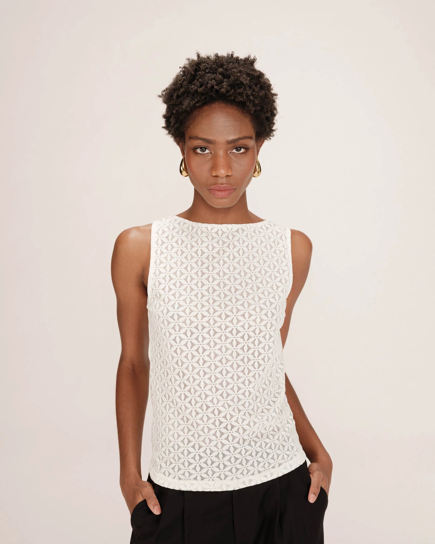 Grace & Mila - toppi - vaalea