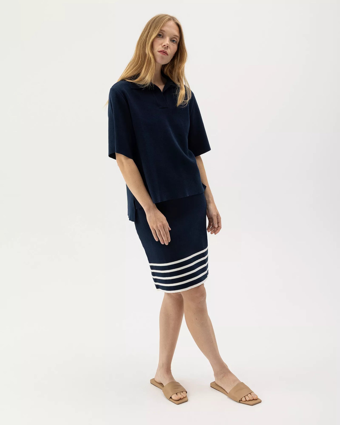 Holebrook - hame - tummansininen/raita