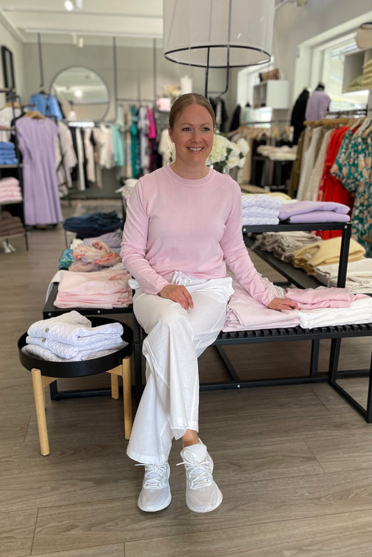 Claire Woman - neule - vaaleanpunainen
