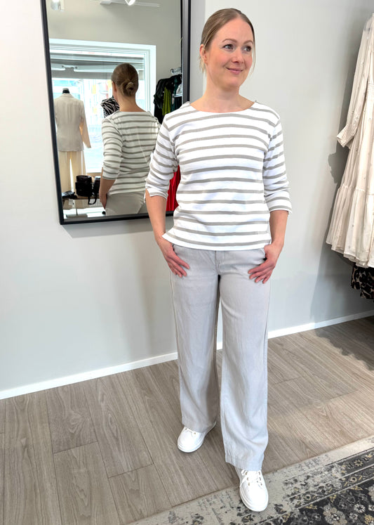 Claire Woman - housut - harmaa