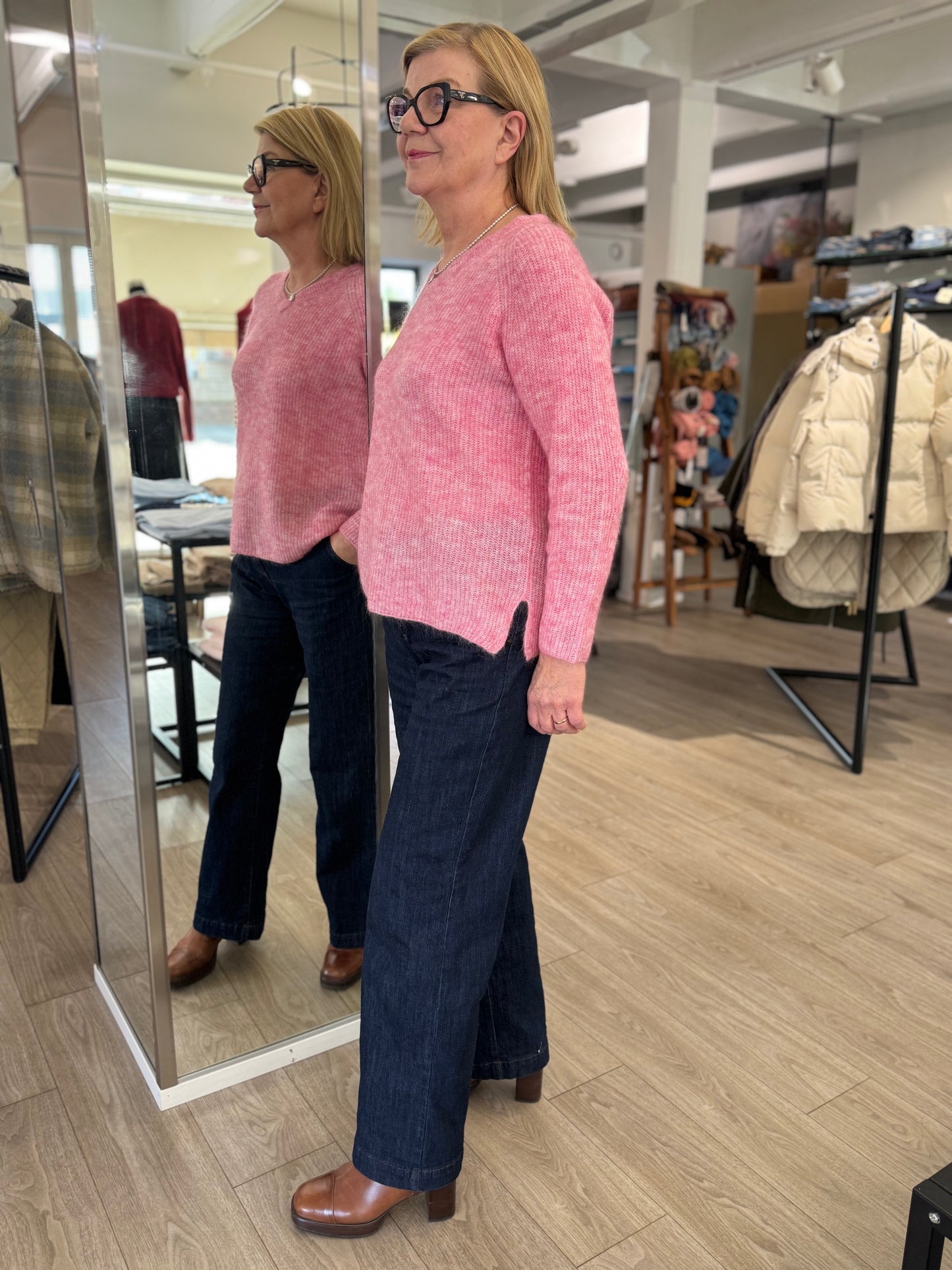 Claire Woman - neule - pinkki