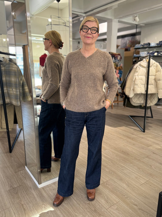 Claire Woman - neule - ruskea