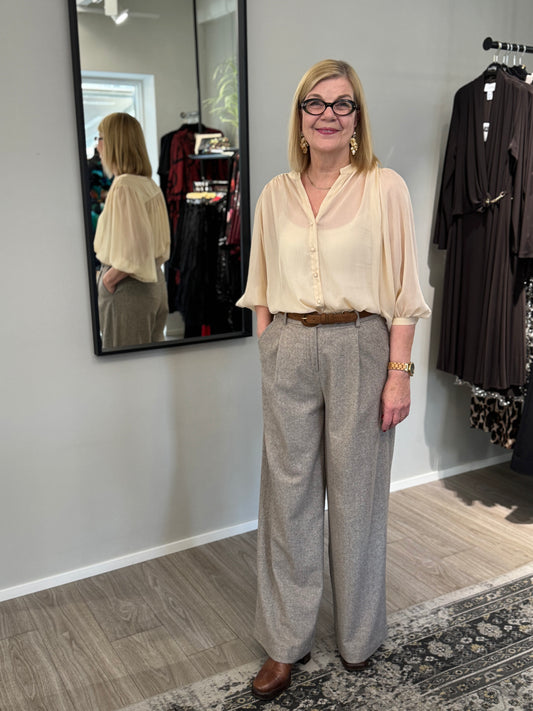 Grace & Mila - housut - greige