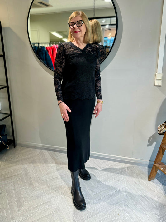 Claire Woman - neulehame - musta