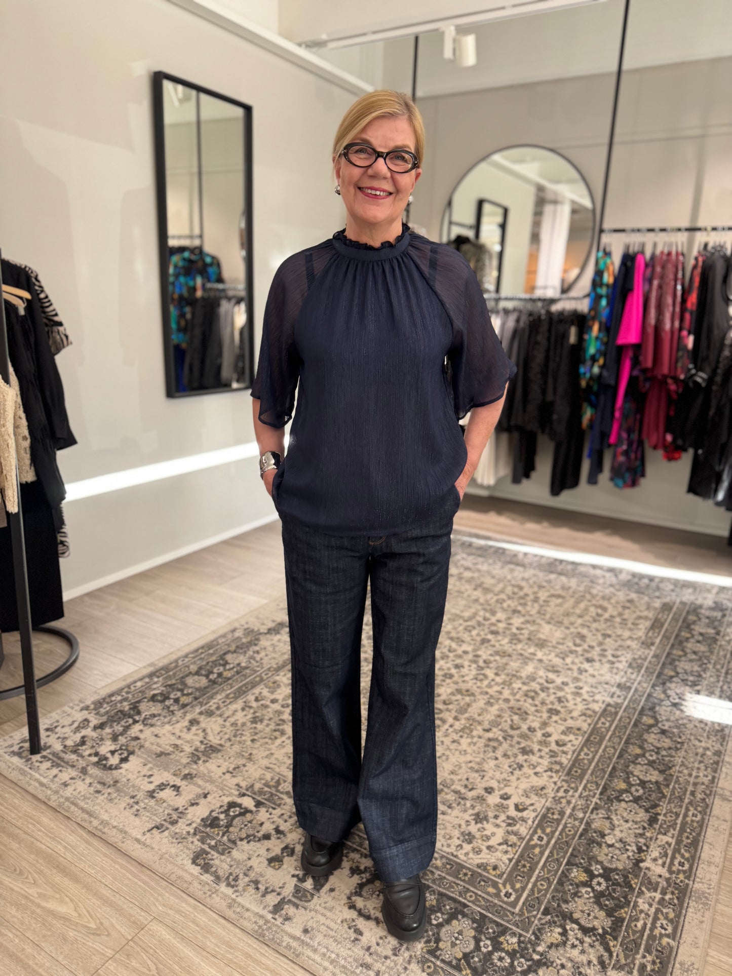 Grace & Mila - pusero - tummansininen