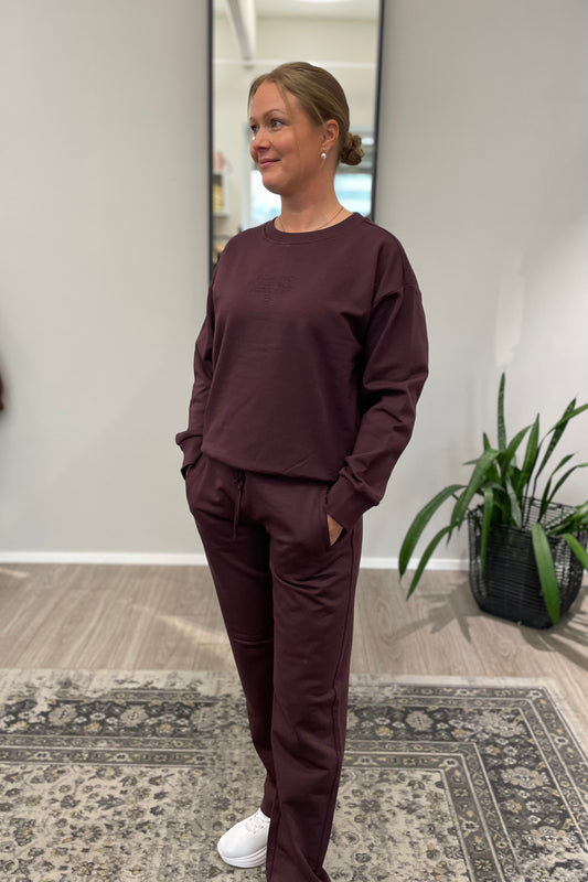 Blue Sportswear - housut - viininpunainen