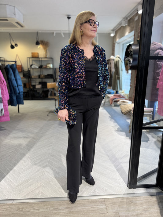 Part Two - paljettijakku - värikäs