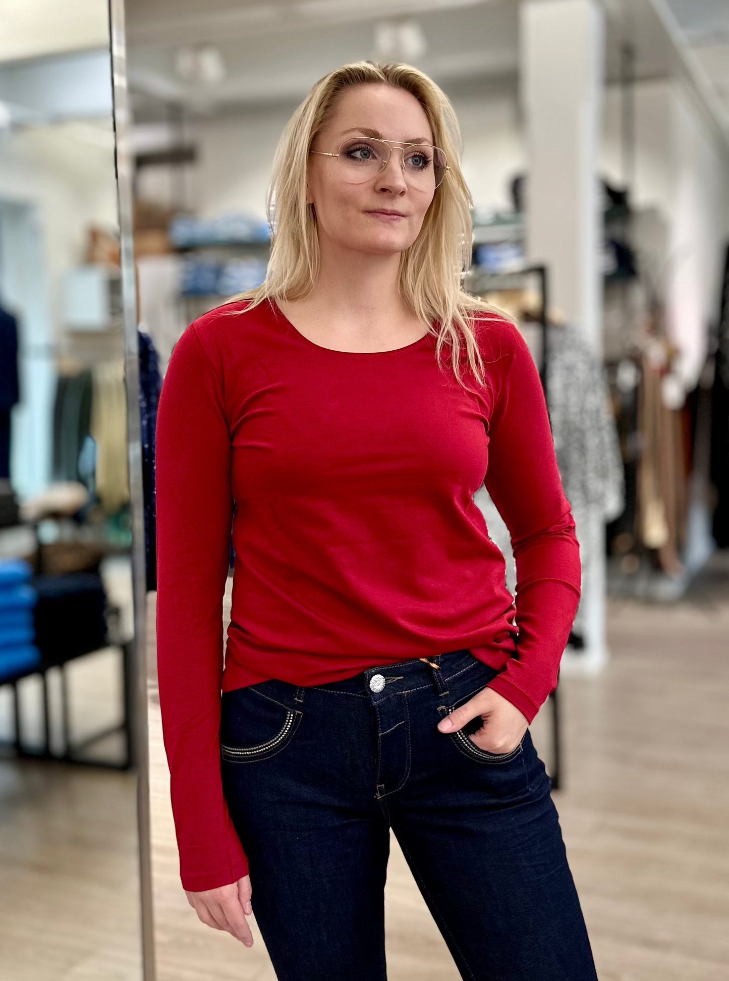 Claire Woman - t-paita - punainen