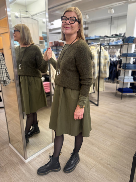 Claire Woman - neule - tummanvihreä