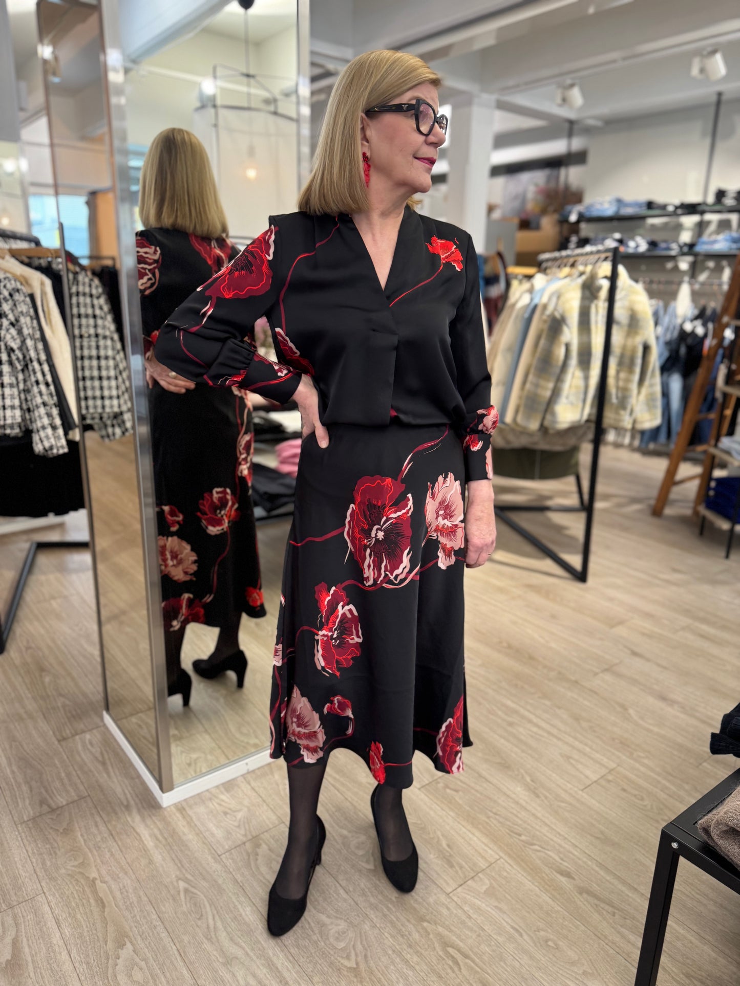 InWear - hame - musta/punainen