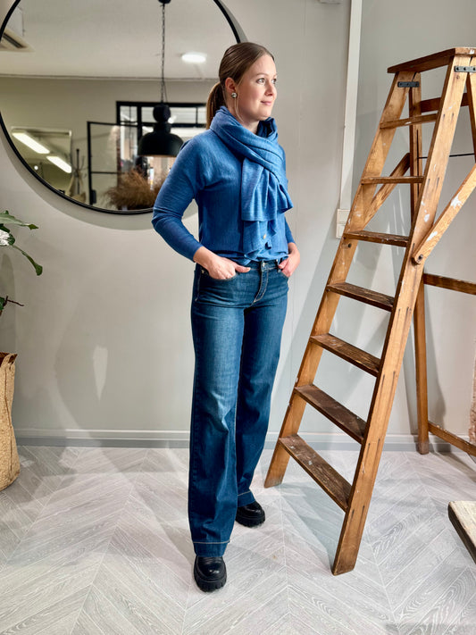 Claire Woman - neule - sininen