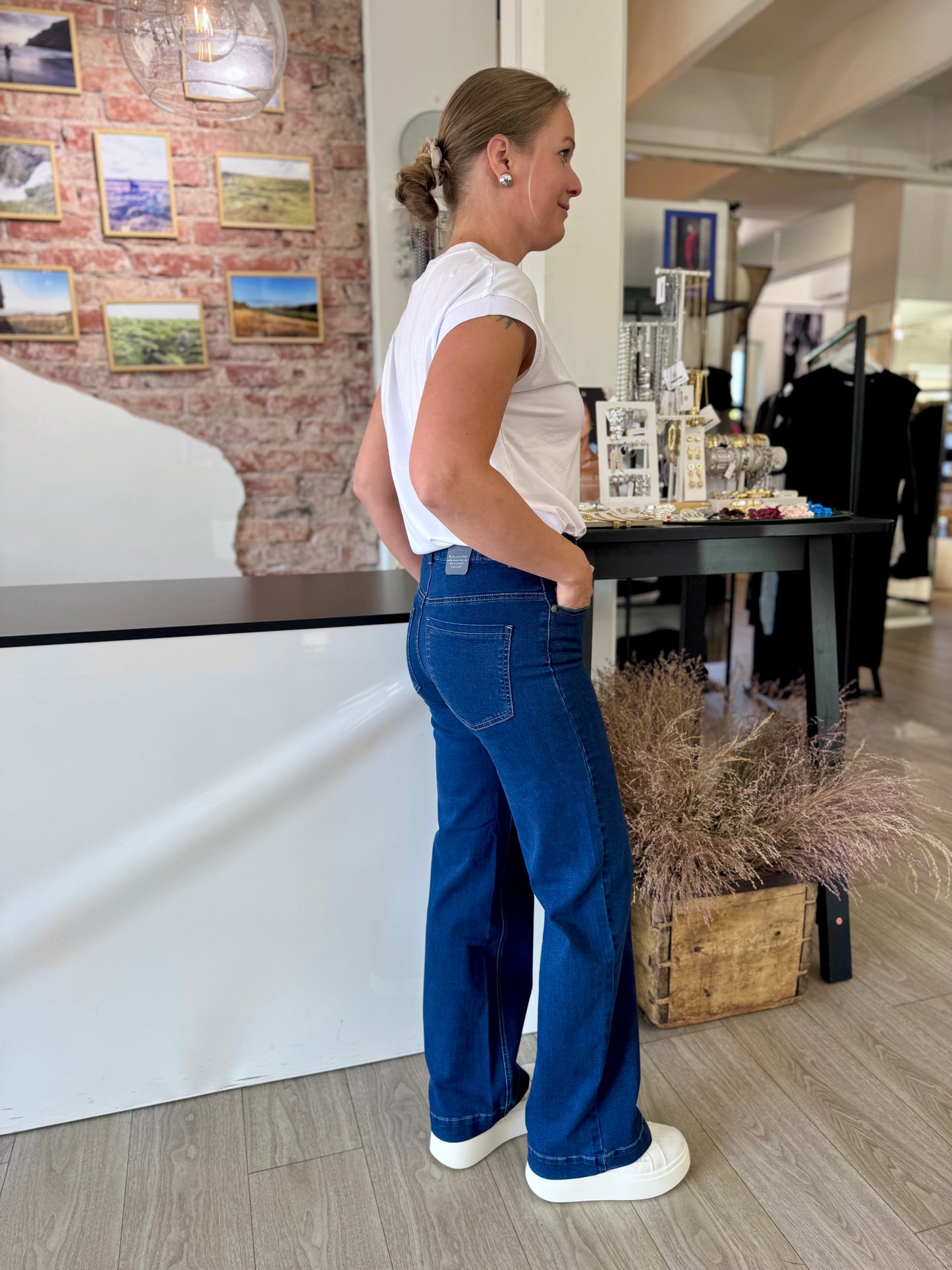 Claire Woman - farkut - tummansininen