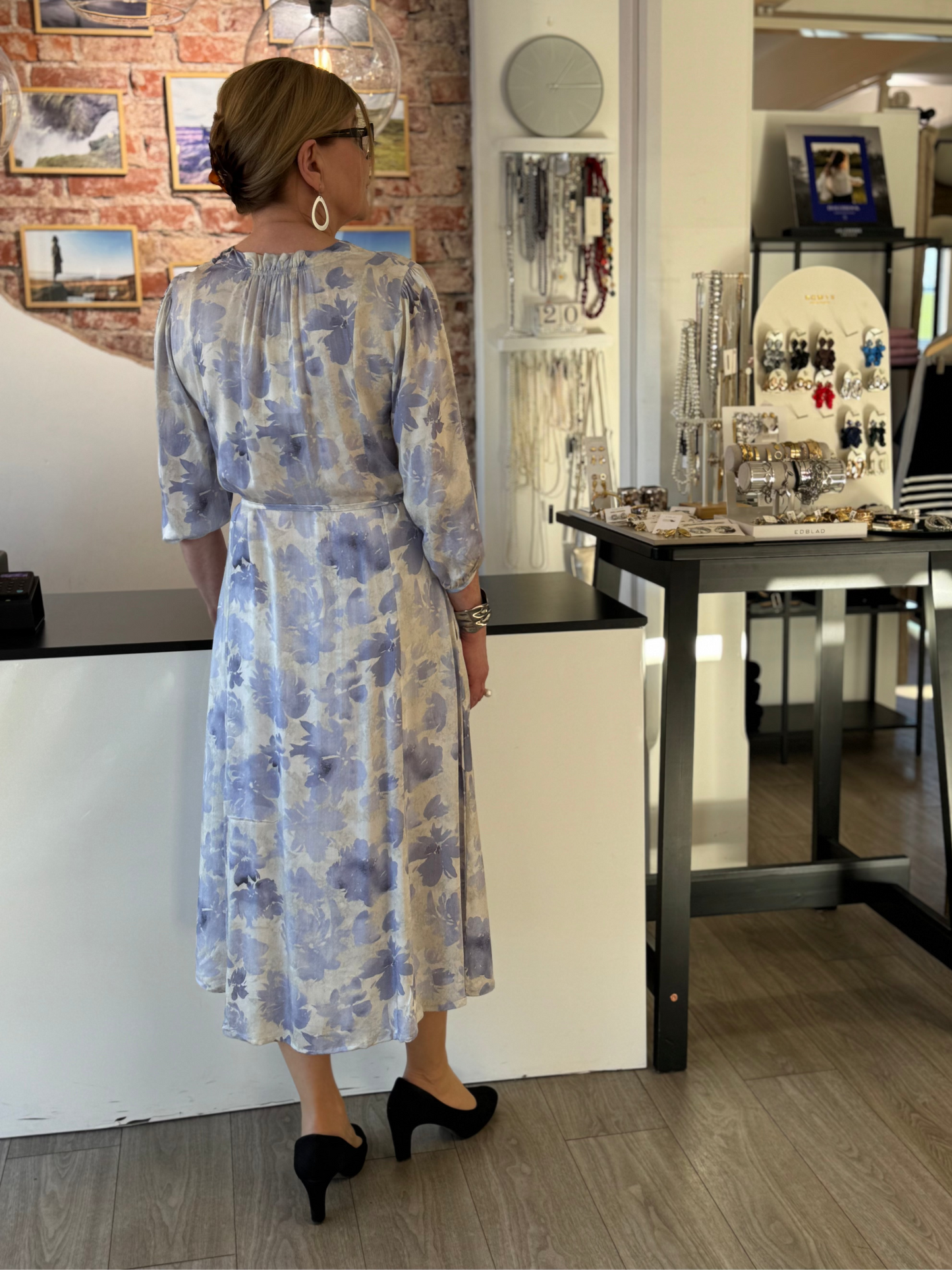 Claire Woman - mekko - sininen/printti