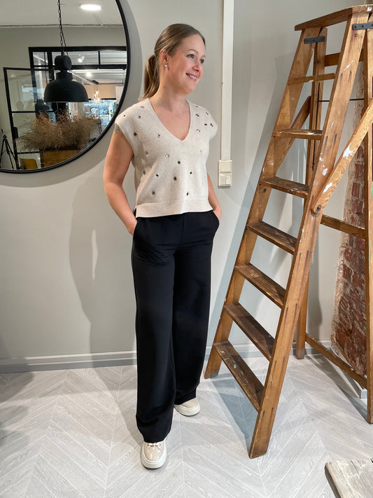 Second Female - neuleliivi - hiekka