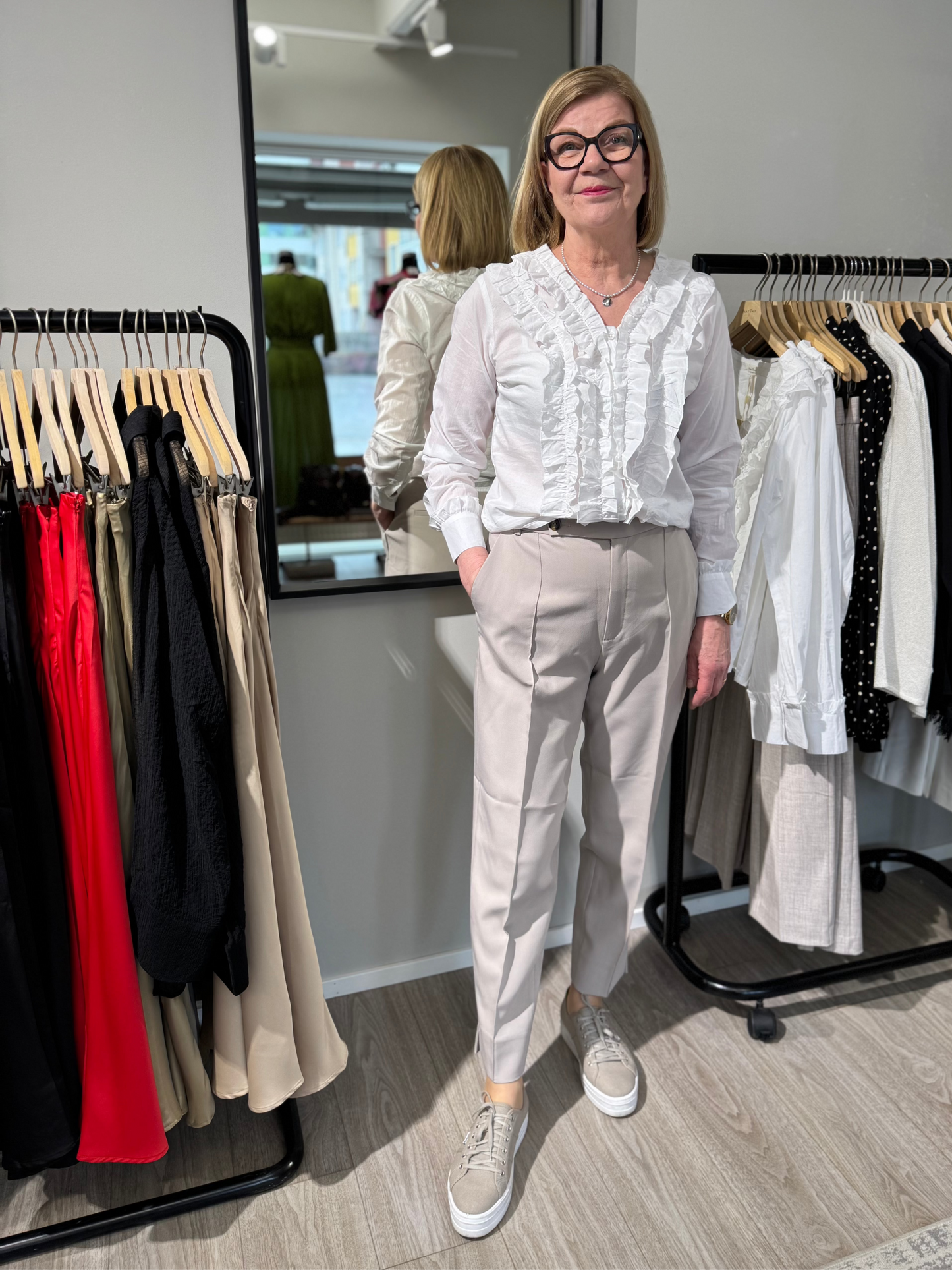 InWear - housut - hiekka