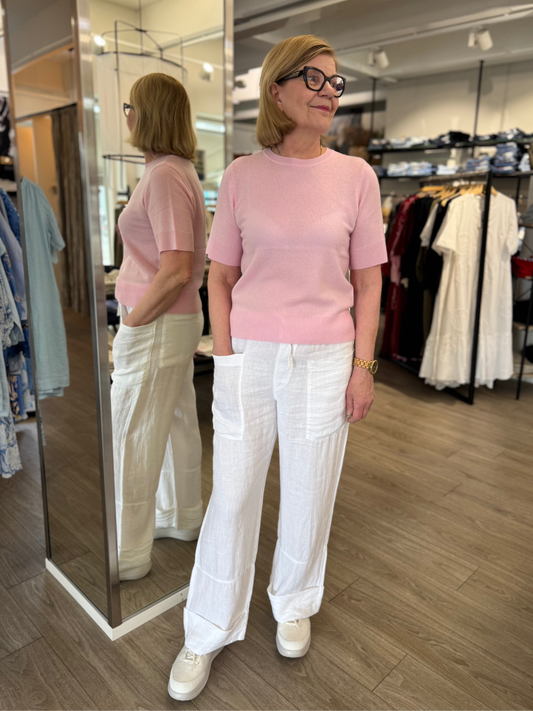 Culture - neule - vaaleanpunainen