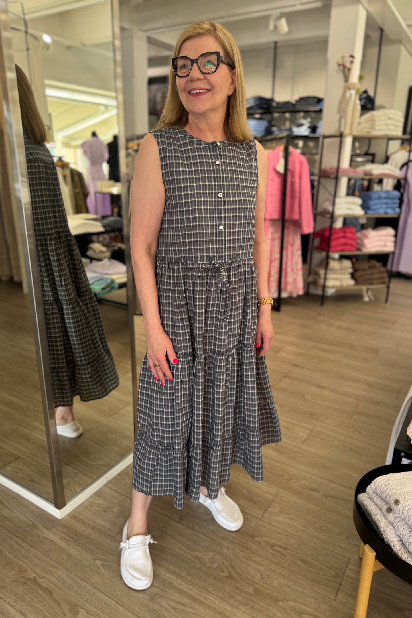 Blue Sportswear - mekko - ruudullinen