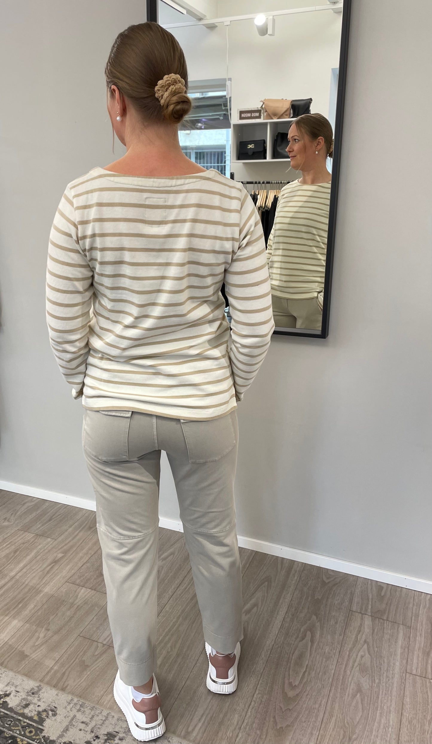 Blue Sportswear - pusero - beige/raita