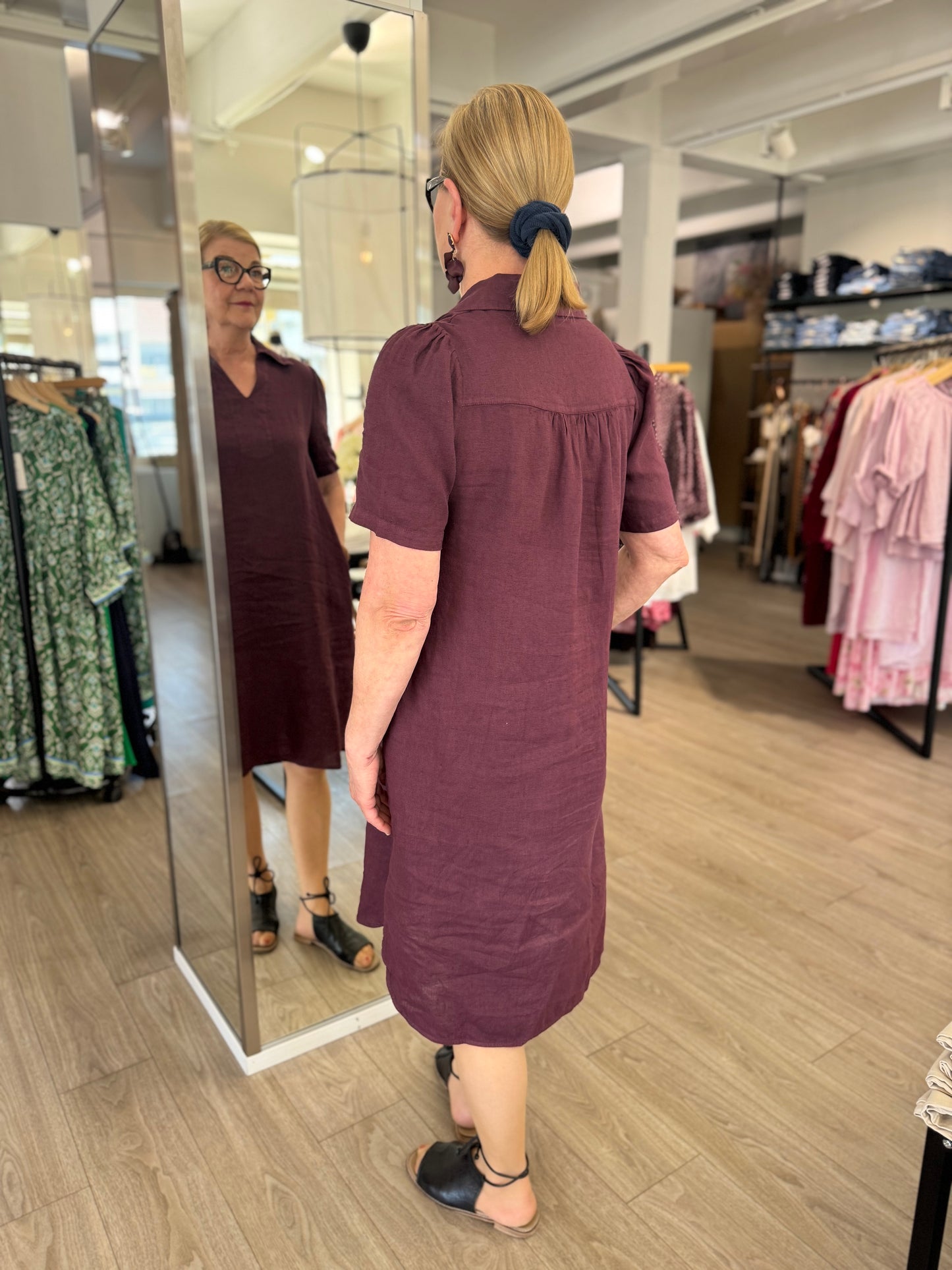 Claire Woman - mekko - luumu
