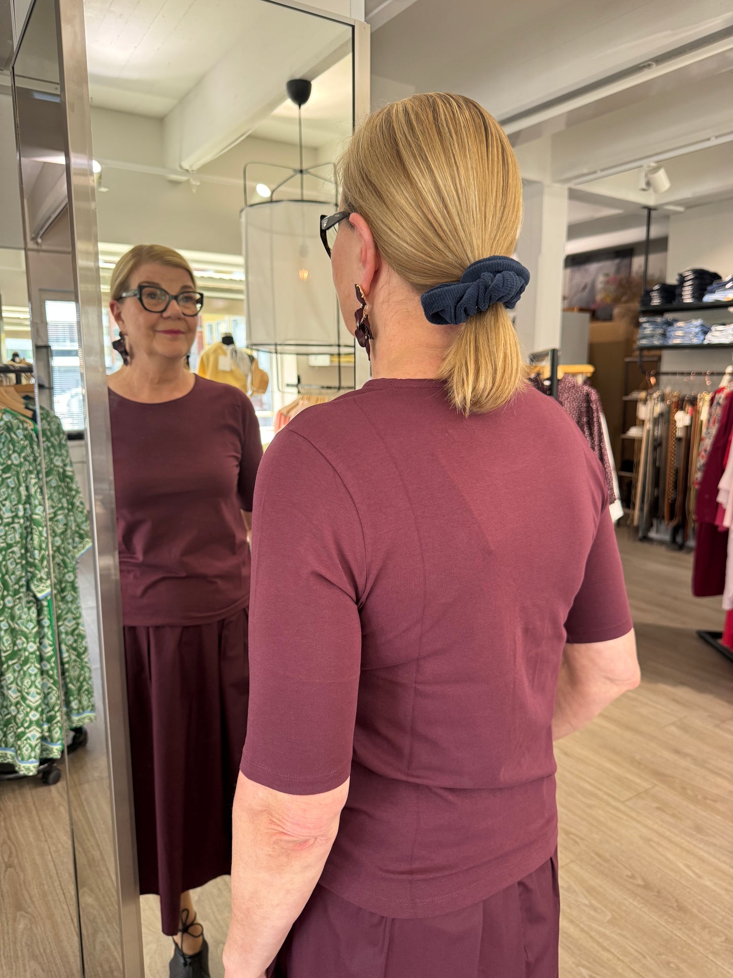 Claire Woman - t-paita - luumu
