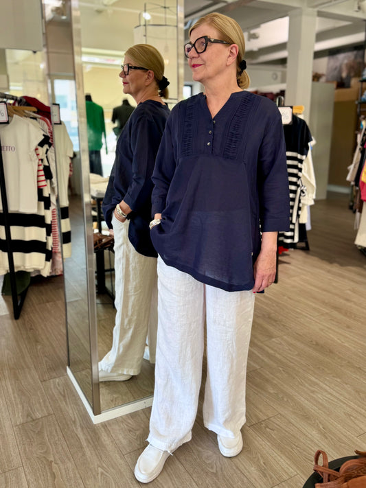 Claire Woman - tunika - tummansininen