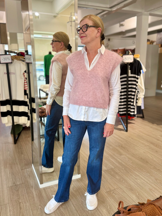 Second Female - neuleliivi - roosa