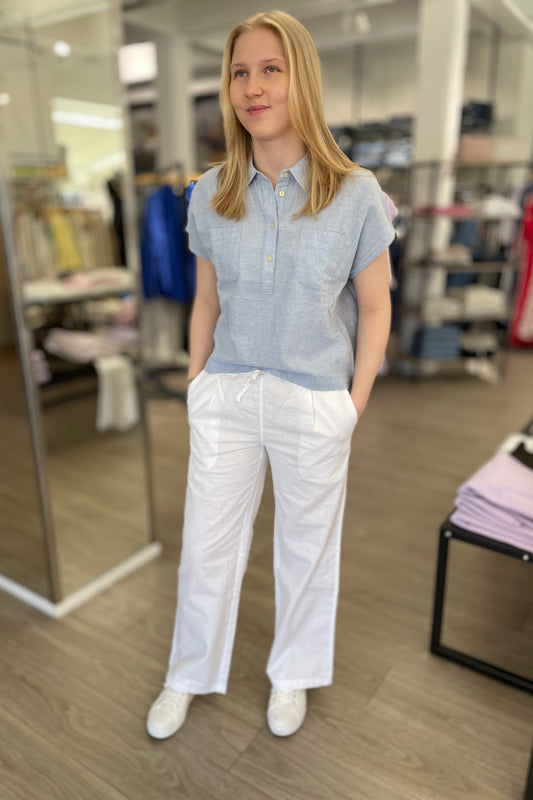 Blue Sportswear - housut - valkoinen