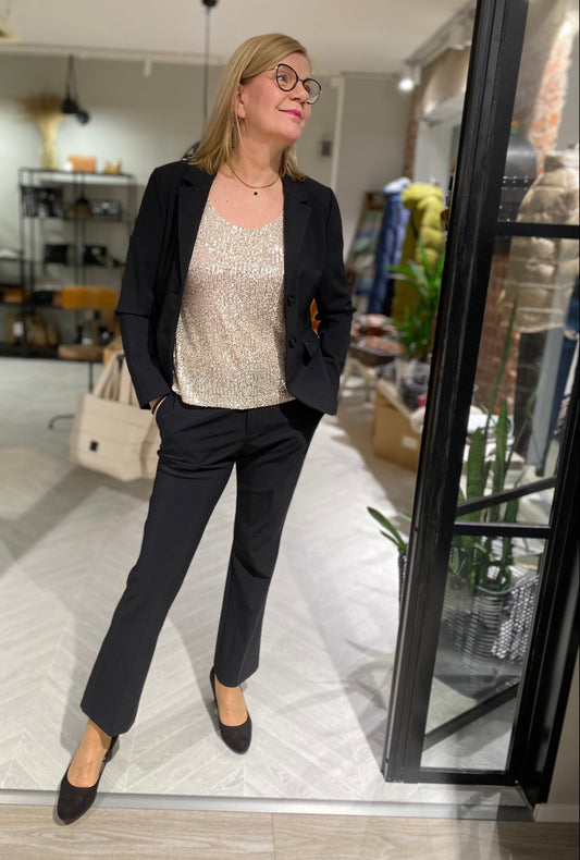 Mos Mosh - housut - musta