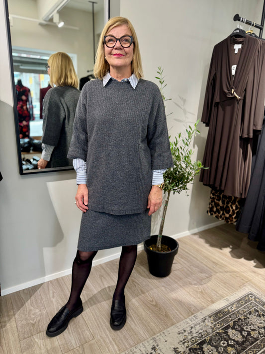 Holebrook - neuletunika - harmaa