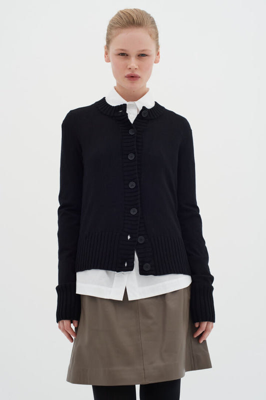 InWear - neuletakki - musta