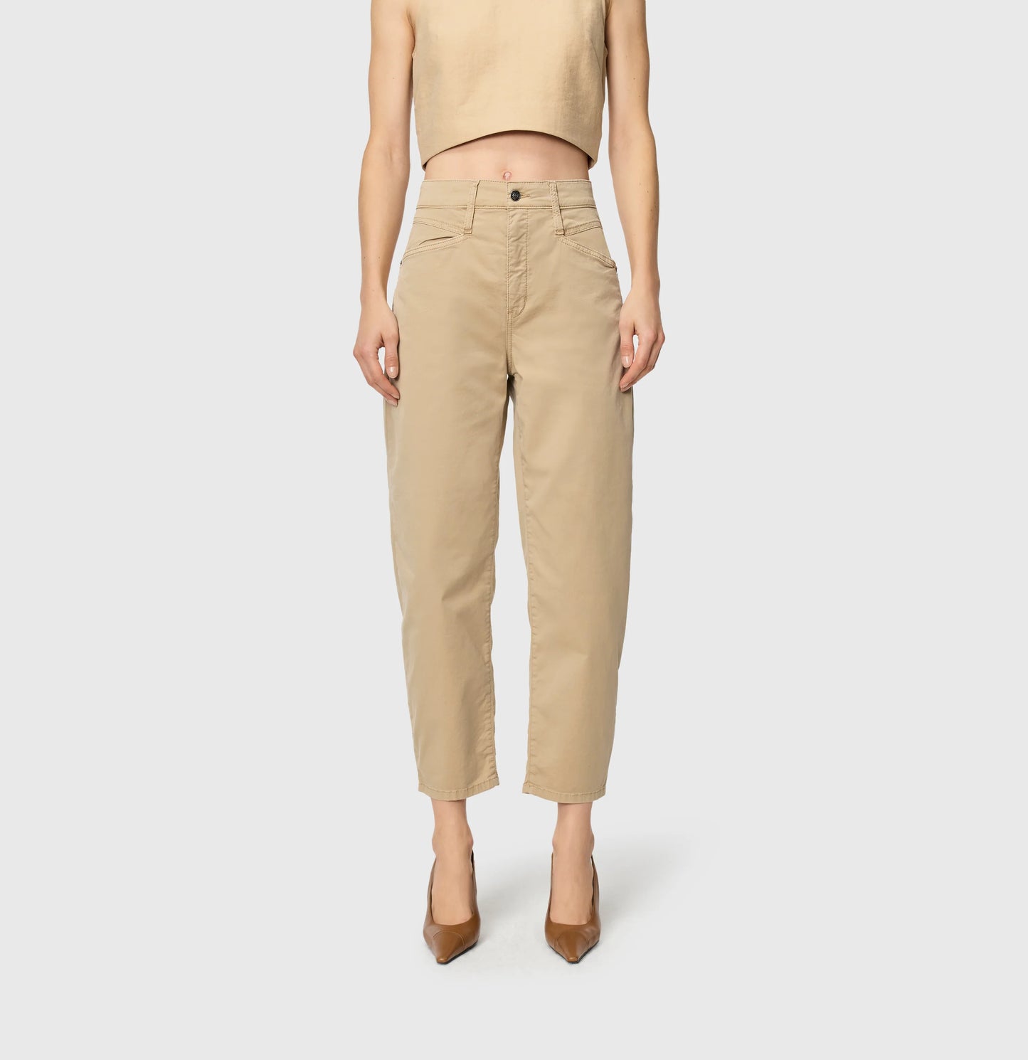 Mac - housut - beige