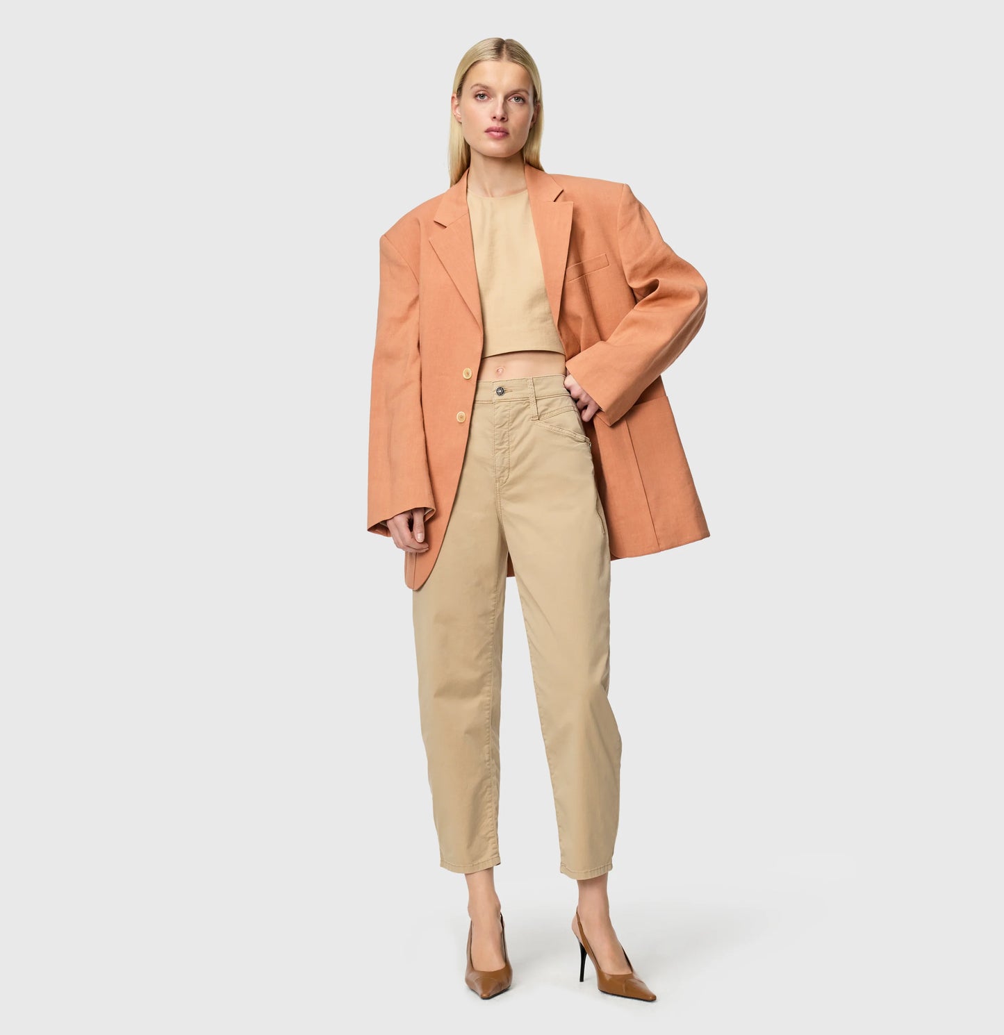 Mac - housut - beige