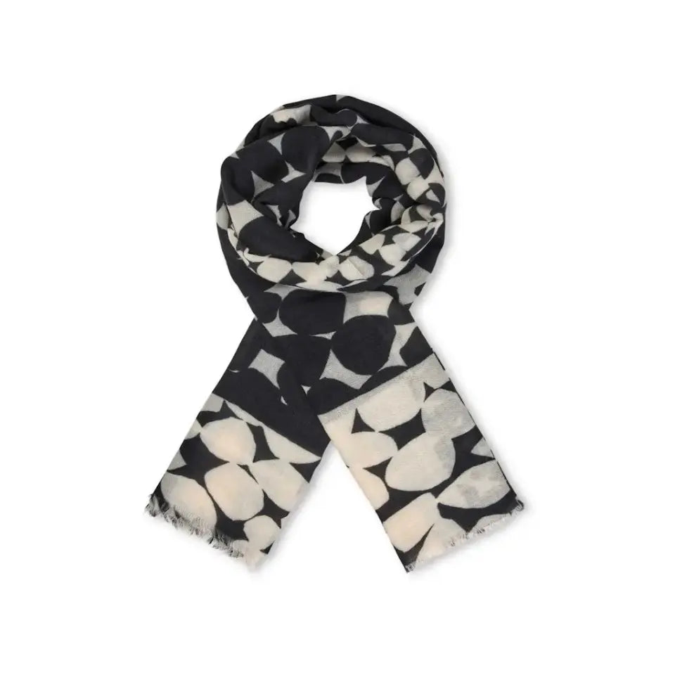 Masai - huivi - musta/vaalea