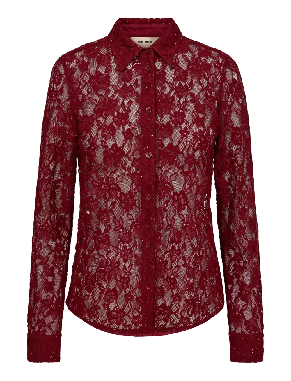 Mos Mosh - paitapusero - viininpunainen