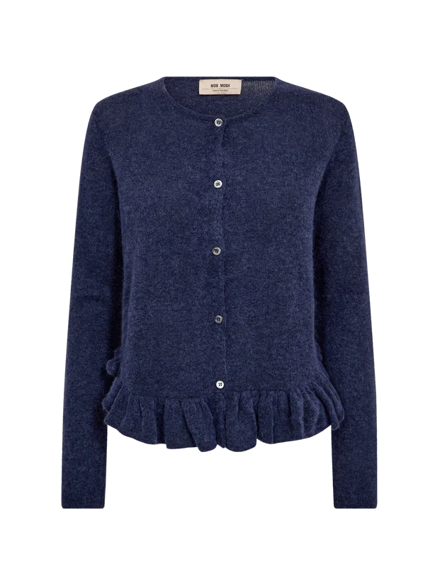 Mos Mosh - neuletakki - tummansininen