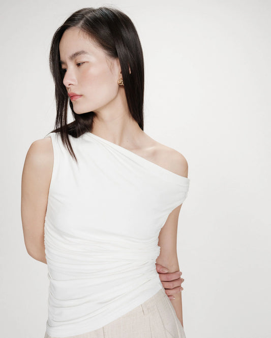 Grace & Mila - toppi - luonnonvalkoinen