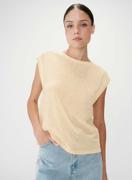 Grace & Mila - t-paita - keltainen