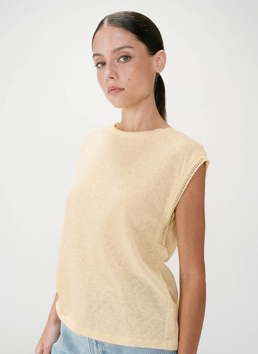 Grace & Mila - t-paita - keltainen