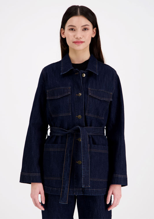 Very Nice - farkkutakki - tummansininen