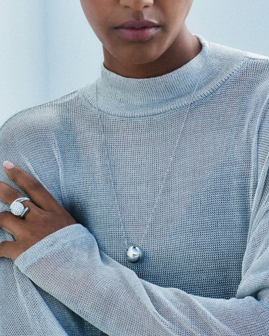 Edblad - kaulakoru - hopea