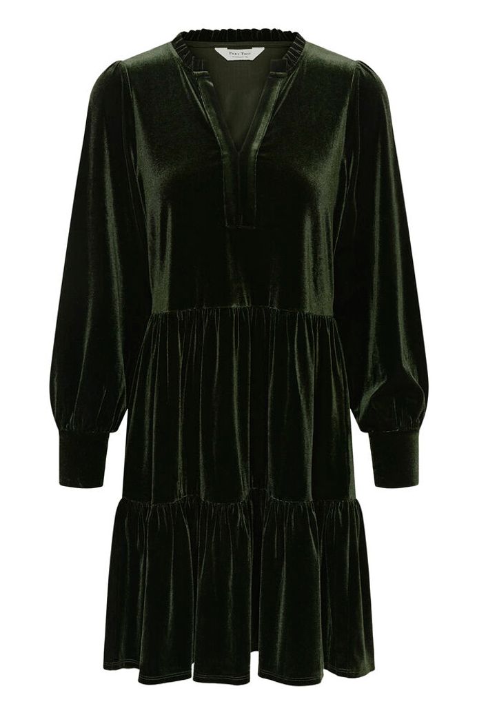 Part Two - mekko - tummanvihreä