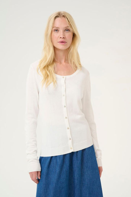 Culture - neuletakki - luonnonvalkoinen