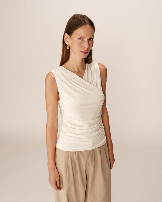 Grace & Mila - toppi - luonnonvalkoinen