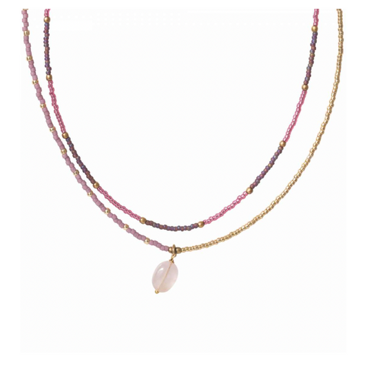 A Beautiful Story - kaulakoru - Rose Quartz